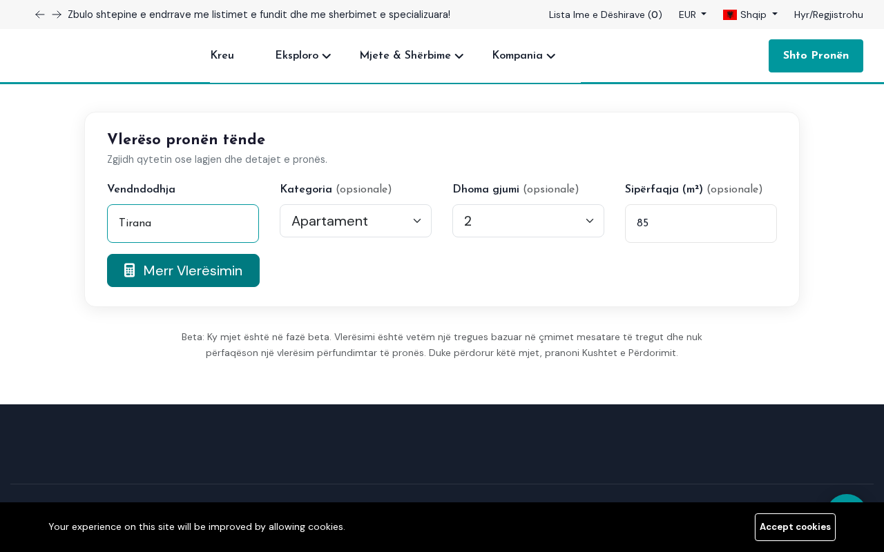 How to Use the Property Valuation Tool